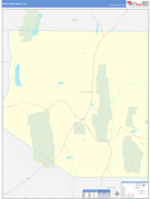 White Pine County, NV Digital Map Basic Style